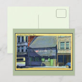 ヴィンテージ1930s-1940s Paul Revere House Boston MA ポストカード (正面/裏面)