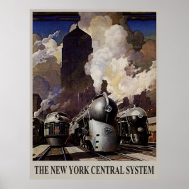 ヴィンテージ1930's - New York Central System ポスター