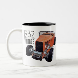 ヴィンテージ1932ロードスター ツートーンマグカップ