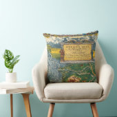 ヴィンテージ1932 Oregon Trail Restored Map クッション (椅子)