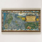 ヴィンテージ1932 Oregon Trail Restored Map ジグソーパズル (横)