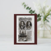 ヴィンテージ1935年、第25次加盟ジョージV王 ポストカード (スタンド正面)