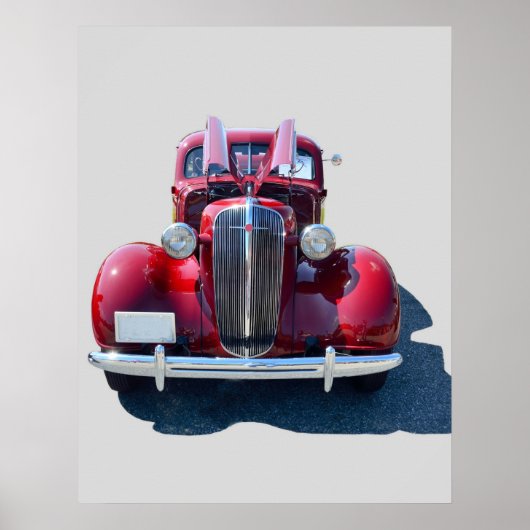 ヴィンテージ1936シボレー ポスター (正面)