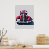 ヴィンテージ1936シボレー ポスター (キッチン)