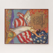 ヴィンテージ1936マガジンカバー ジグソーパズル (横)