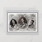 ヴィンテージ1936 3人の王の年 シーズンポストカード (正面/裏面)