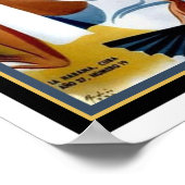 ヴィンテージ1937デコ・キューバカルテル・マガジンカバー ポスター (角)