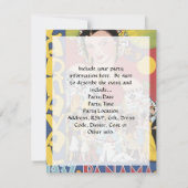 ヴィンテージ1937パナマ海軍女性 招待状 (裏面)