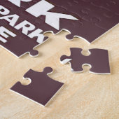 ヴィンテージ1938セコイア国立公園ポスター ジグソーパズル (側面)