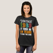 ヴィンテージ1939 84歳誕生日レトロ 父の Tシャツ (正面フル)