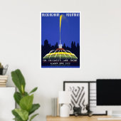 ヴィンテージ1939 Poster, Chicago's Buckingham Fountain ポスター (ホームオフィス)