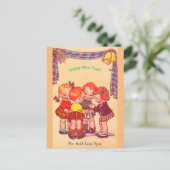 ヴィンテージ1940年かわいい統一された王国(コピー) ポストカード (スタンド正面)