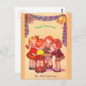 ヴィンテージ1940年かわいい統一された王国(コピー) ポストカード (正面/裏面)