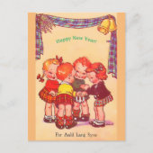 ヴィンテージ1940年かわいい統一された王国(コピー) ポストカード (正面)