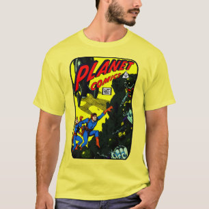 ヴィンテージ1940年の惑星漫画Tシャツ Tシャツ
