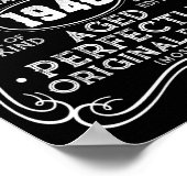 ヴィンテージ1940年レトロクラシック ポスター (角)