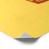 ヴィンテージ1940年代ヘルシーフードスクール ポスター (角)