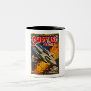 ヴィンテージ1940年代第2次世界大戦パルプSCI FIマガジン ツートーンマグカップ