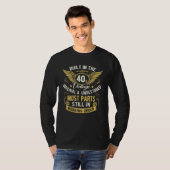 ヴィンテージ1940年代40年代の40年代のおもしろい誕生 Tシャツ (正面フル)