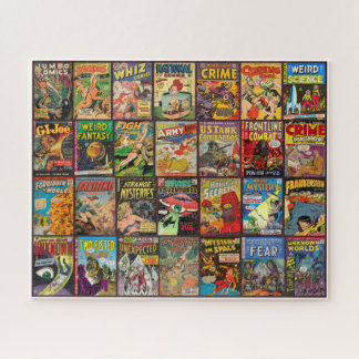 ヴィンテージ1940~50年代のコミック本パズル ジグソーパズル