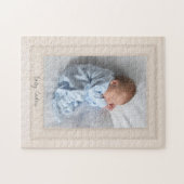 ヴィンテージ1940sマットとカスタマイズ可能なフォト挿入 ジグソーパズル (横)