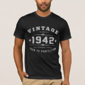 ヴィンテージ1942の誕生日 Tシャツ (正面)