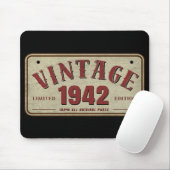 ヴィンテージ1942限定版純正パーツ使用 マウスパッド (マウス)