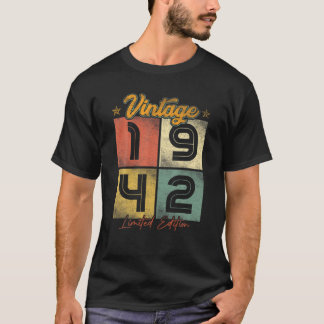ヴィンテージ1942限定版80誕生日ギフト80 Tシャツ