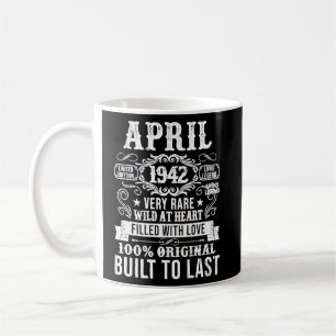 ヴィンテージ1942 81歳4月81誕生日男性 コーヒーマグカップ