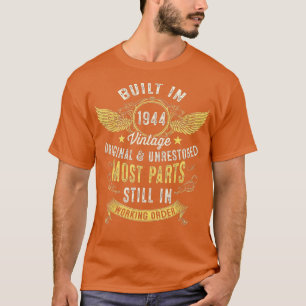 ヴィンテージ1944年建造40年代78おもしろいB Tシャツ