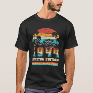 ヴィンテージ1944限定版78th誕生日レトロ tシャツ