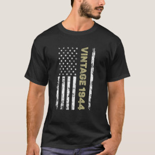ヴィンテージ1944 78th誕生日ギフトメンズウィメンズアメリカ tシャツ