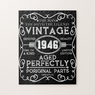 ヴィンテージ1946年男神話伝説75th誕生日 ジグソーパズル