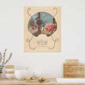 ヴィンテージ1947 White Star Cunardメニュー ポスター (キッチン)