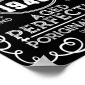 ヴィンテージ1948男の神話レジェンド73誕生日 ポスター (角)