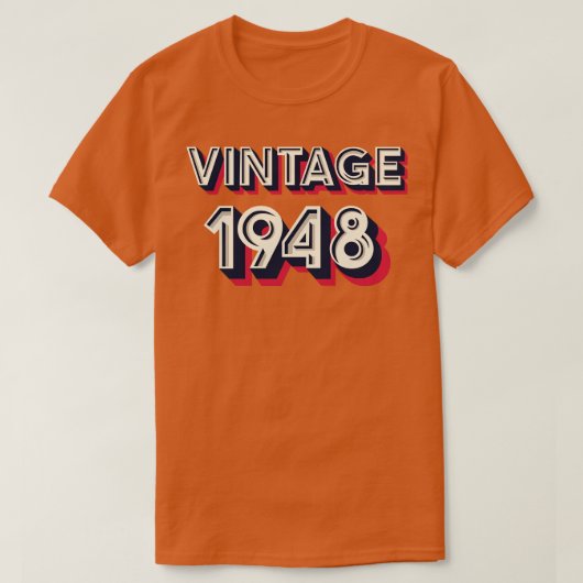 ヴィンテージ1948 Tシャツ (デザイン正面)