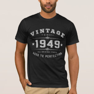 ヴィンテージ1949の誕生日 Tシャツ
