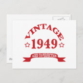 ヴィンテージ1949年から保護期間 ポストカード (正面/裏面)