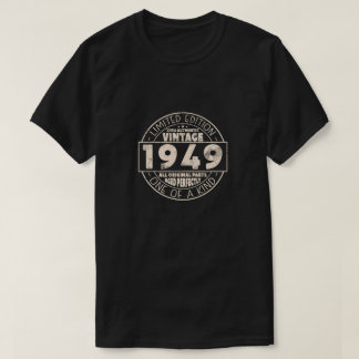 ヴィンテージ1949誕生日 Tシャツ