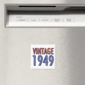 ヴィンテージ1949 70誕生日 マグネット (インサイチュ (食洗機))