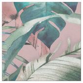 ヴィンテージ1950の鍵ラゴバナナリーフ生地 ファブリック (見本)