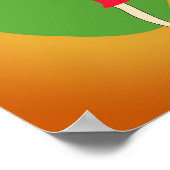 ヴィンテージ1950インスパイアカクテルポスター ポスター (角)