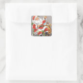 ヴィンテージ1950サンタクロース スクエアシール (バッグ)