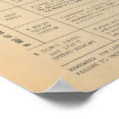 ヴィンテージ1950原爆安全ポスター ポスター (角)