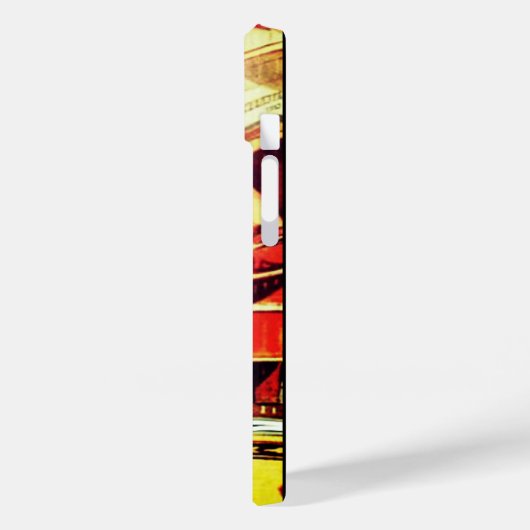 ヴィンテージ1950年のスーツの新聞芸読術の男 Case-Mate iPhoneケース (裏面 / 左)