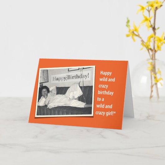 ヴィンテージ1950年の誕生日ギフトカードホルダー カード (黄色い花)