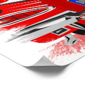 ヴィンテージ1950年代と60年代のコラージュのポスター ポスター (角)