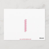 ヴィンテージ1950年代ハニービーバレンタイン葉書 ポストカード (裏面)