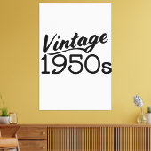 ヴィンテージ1950年代 キャンバスプリント (インサイチュ (リビング))