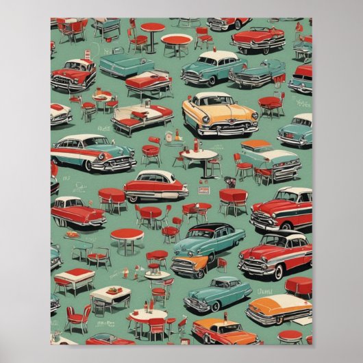 ヴィンテージ1950年代 ポスター (正面)